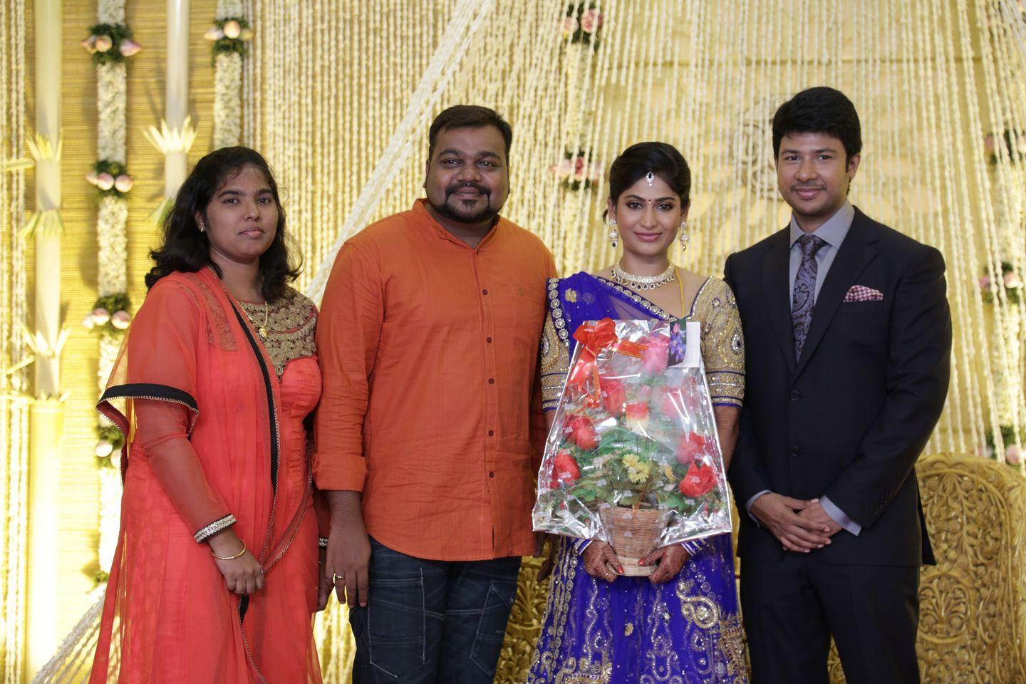 Feroz - Vijayalakshmi Wedding Reception Stills