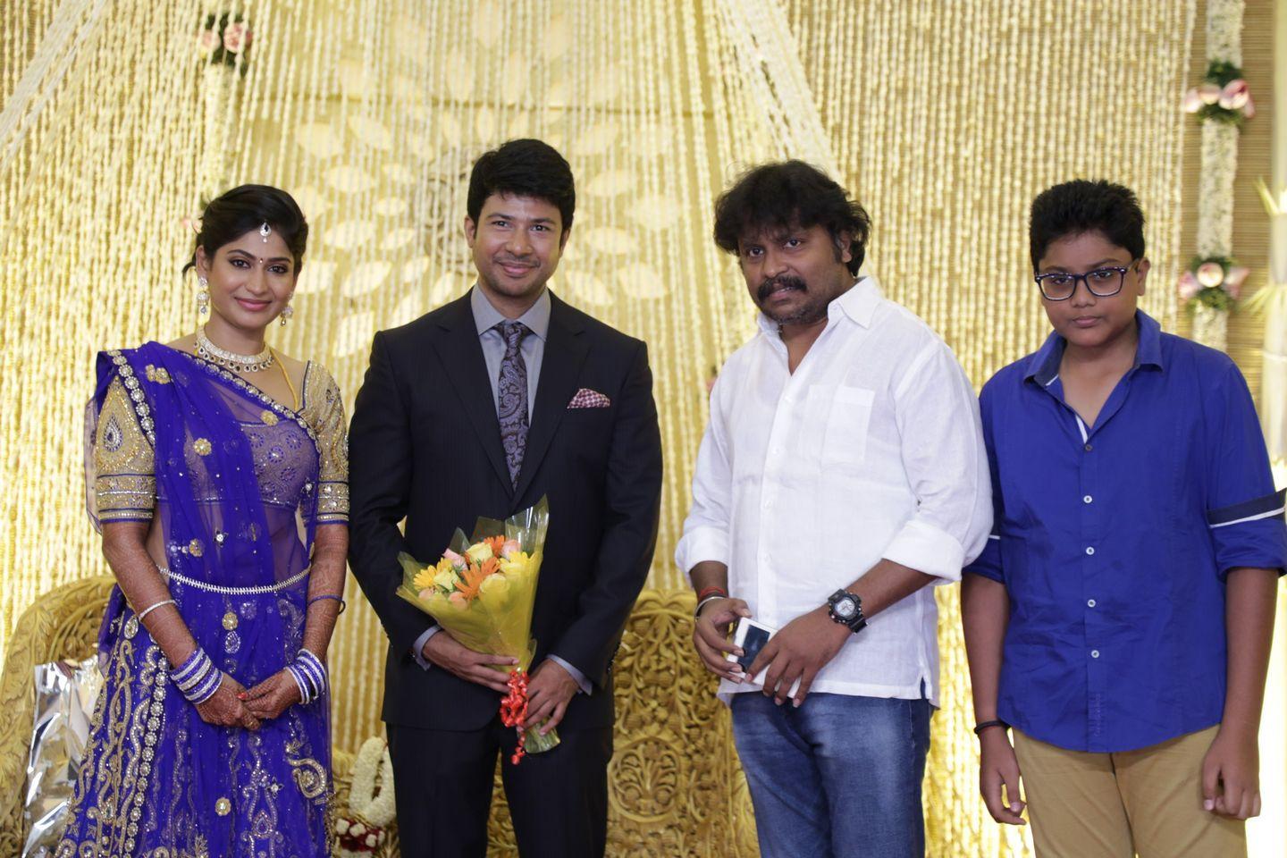 Feroz - Vijayalakshmi Wedding Reception Stills