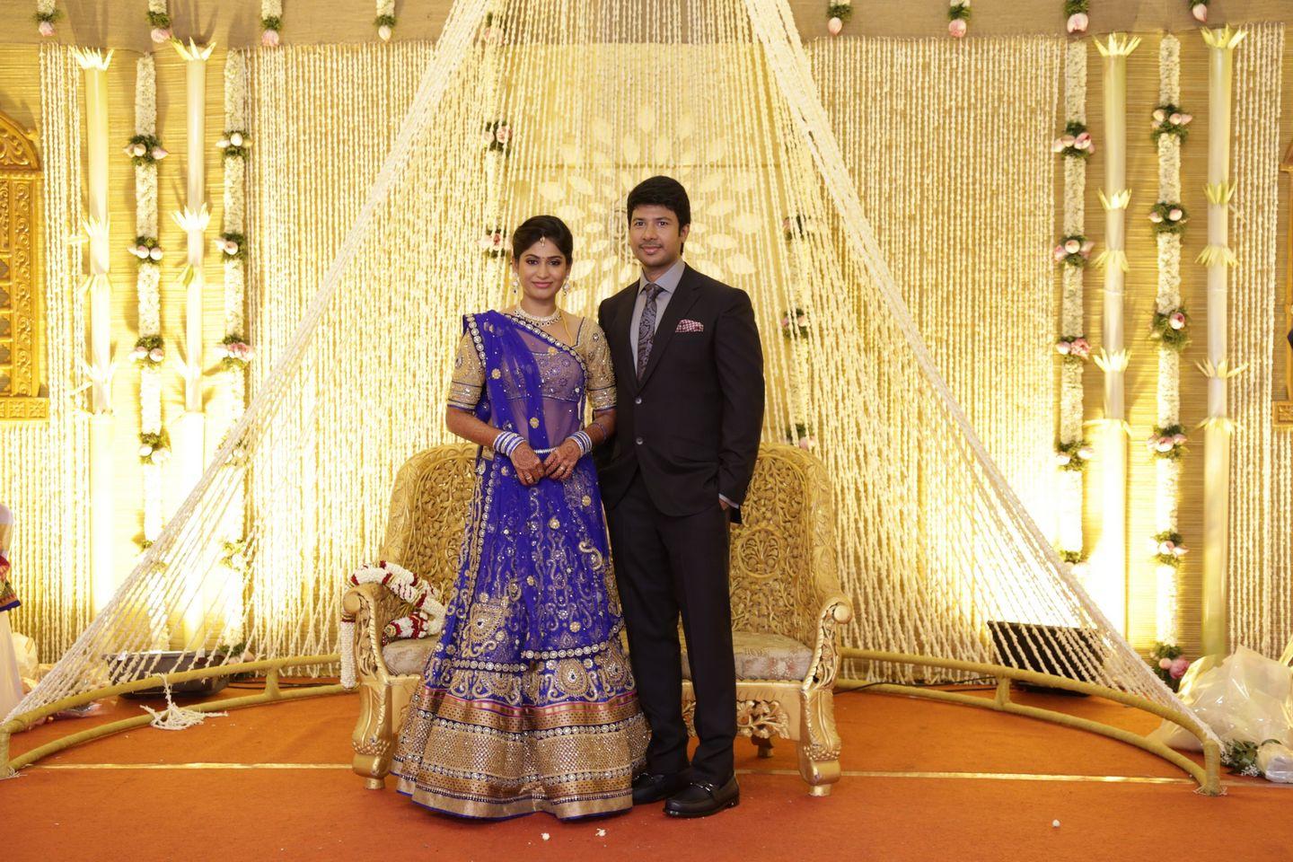 Feroz - Vijayalakshmi Wedding Reception Stills