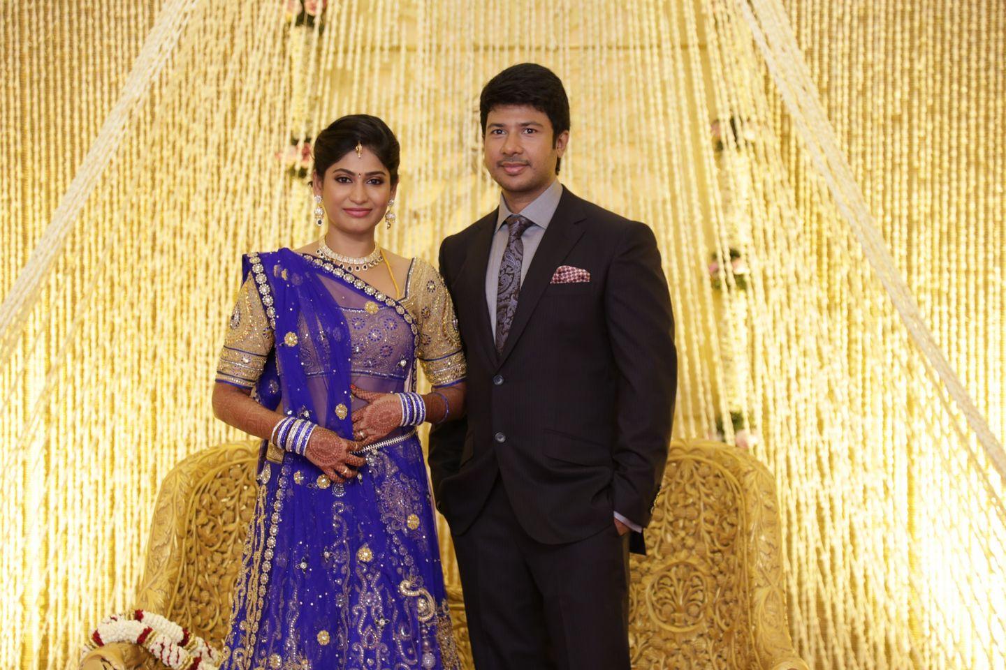 Feroz - Vijayalakshmi Wedding Reception Stills