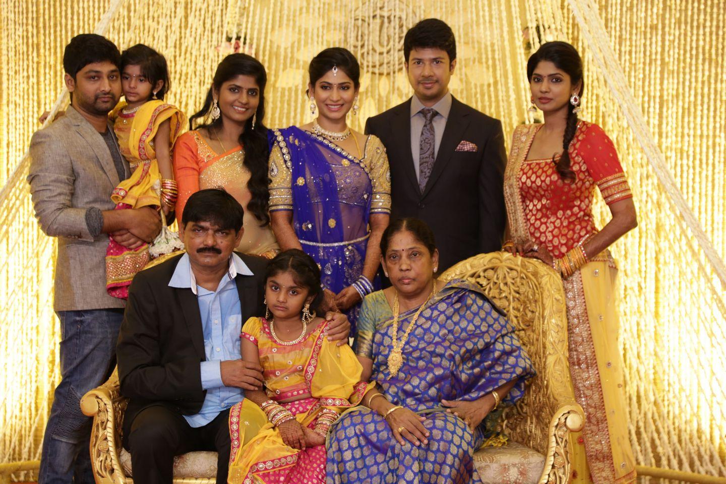 Feroz - Vijayalakshmi Wedding Reception Stills