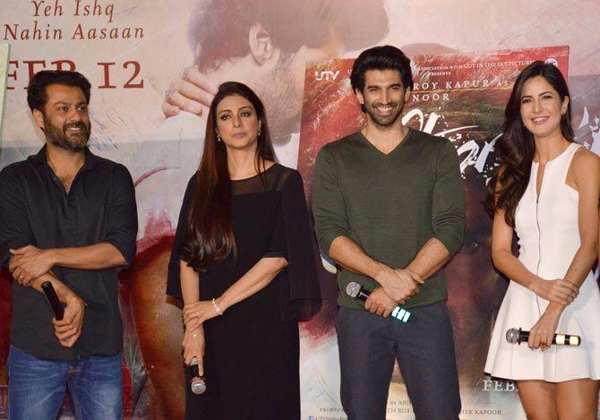 Fitoor Trailer Launch Stills