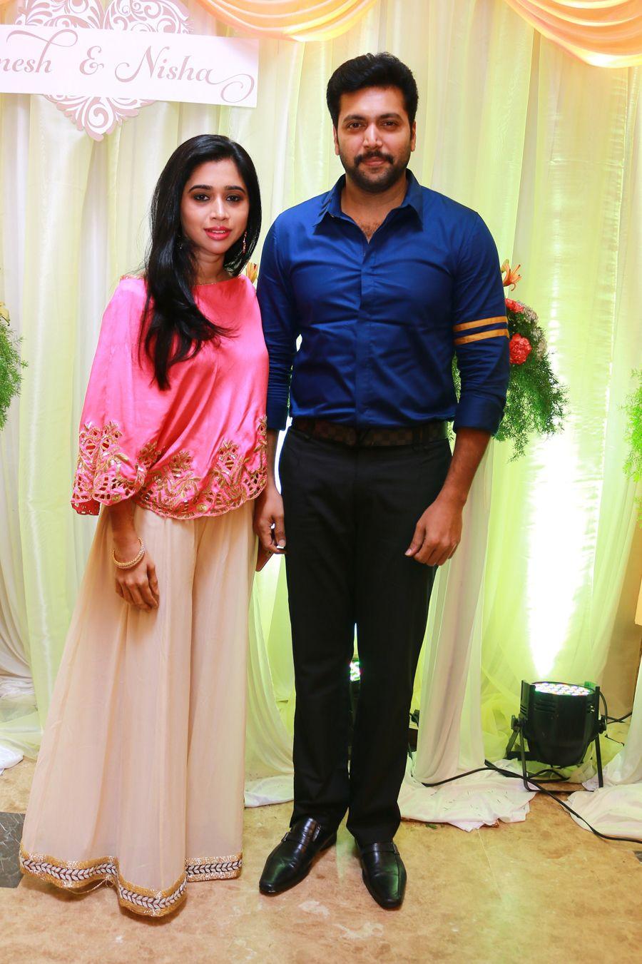 Ganesh Venkatram Nisha Wedding Reception Photos