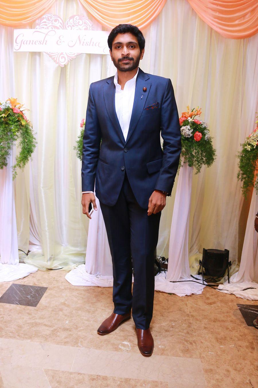 Ganesh Venkatram Nisha Wedding Reception Photos