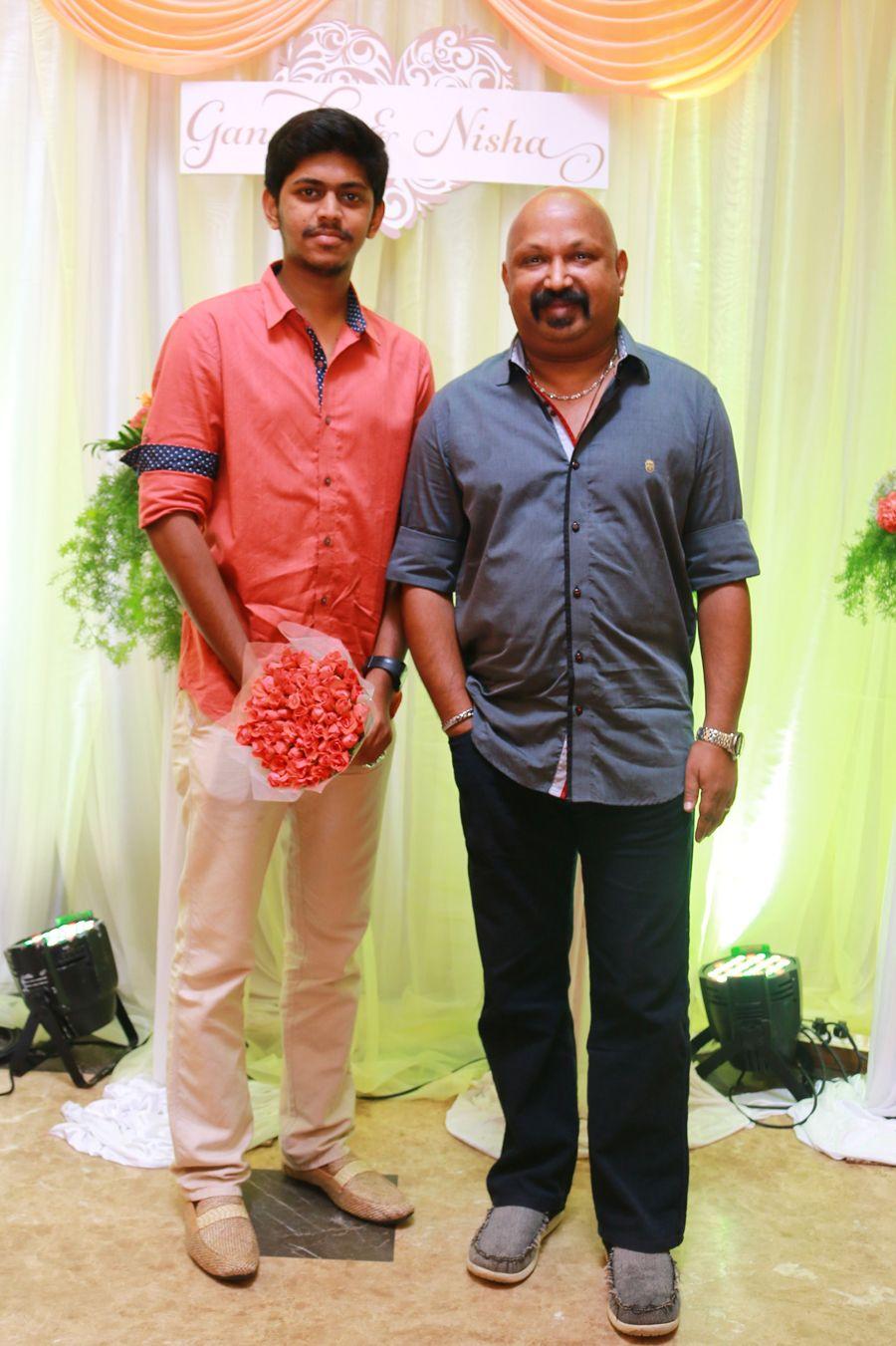 Ganesh Venkatram Nisha Wedding Reception Photos