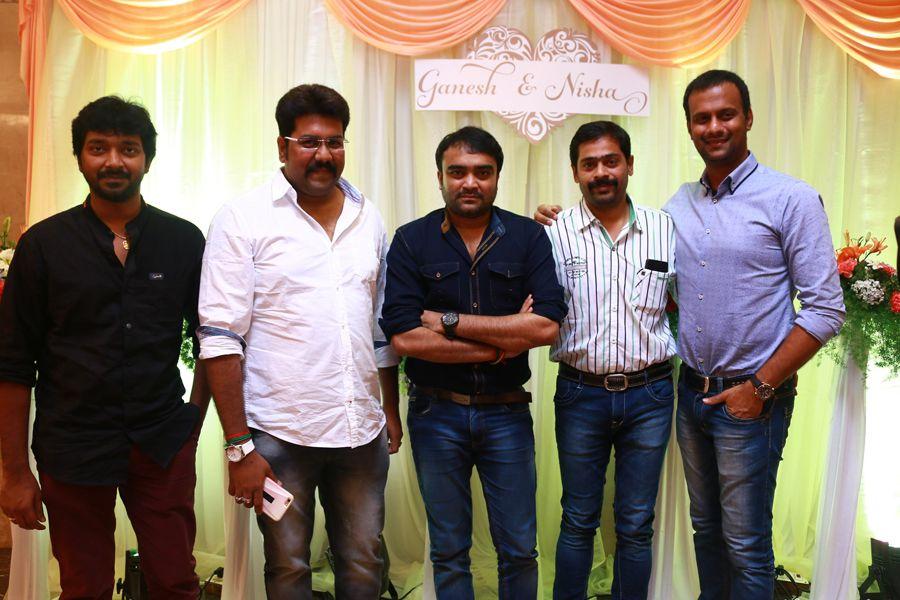 Ganesh Venkatram Nisha Wedding Reception Photos