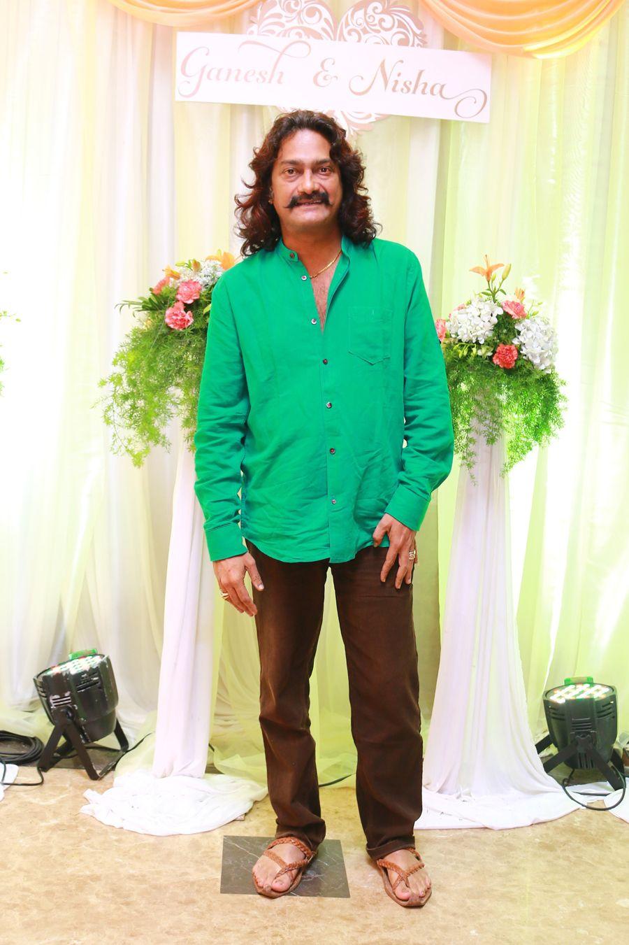 Ganesh Venkatram Nisha Wedding Reception Photos