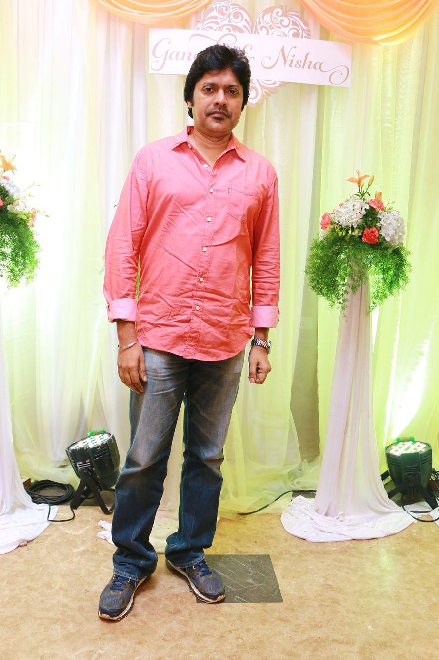 Ganesh Venkatram Nisha Wedding Reception Photos