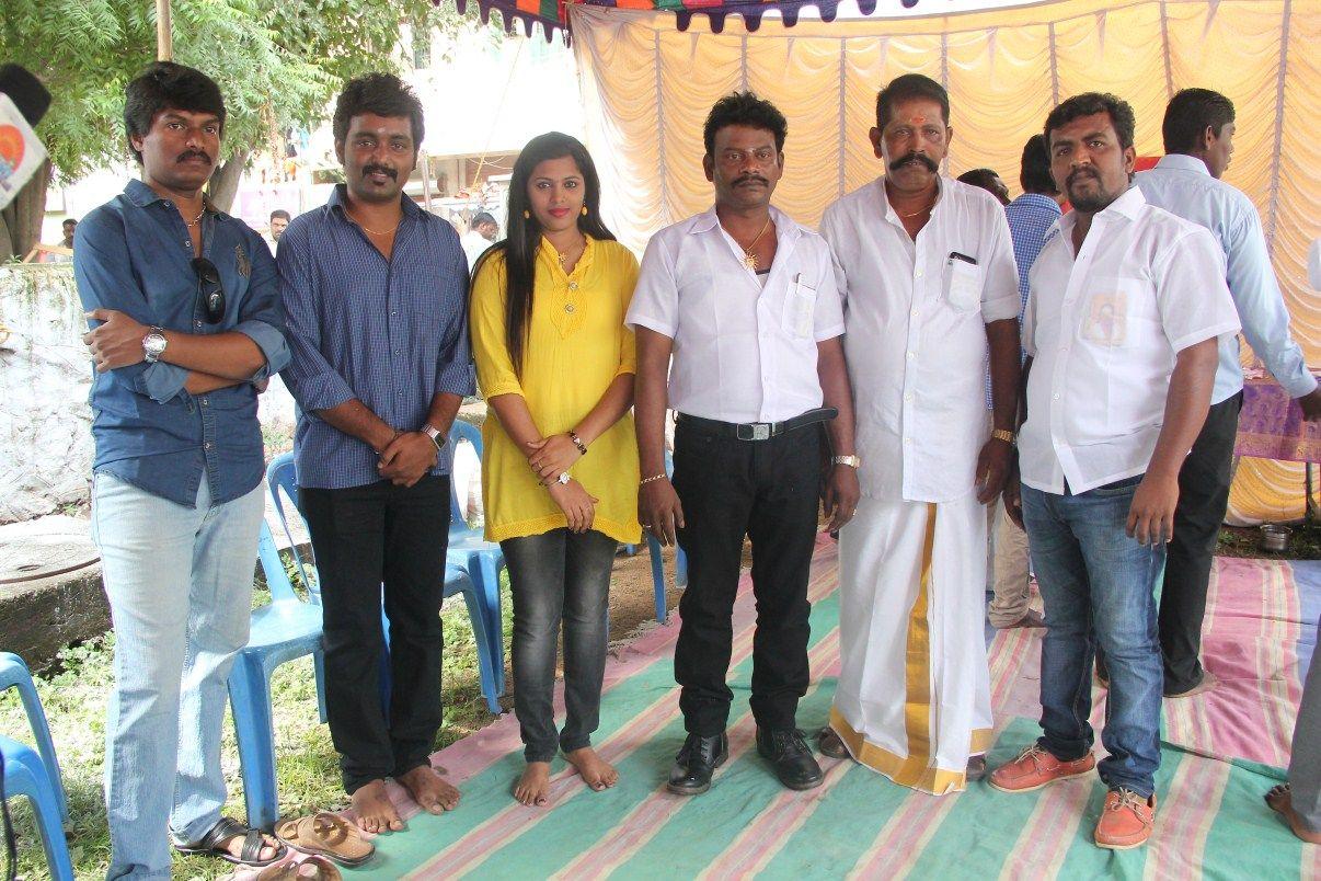 Ganeshwaran team celebrate Devar Jayanthi Stills