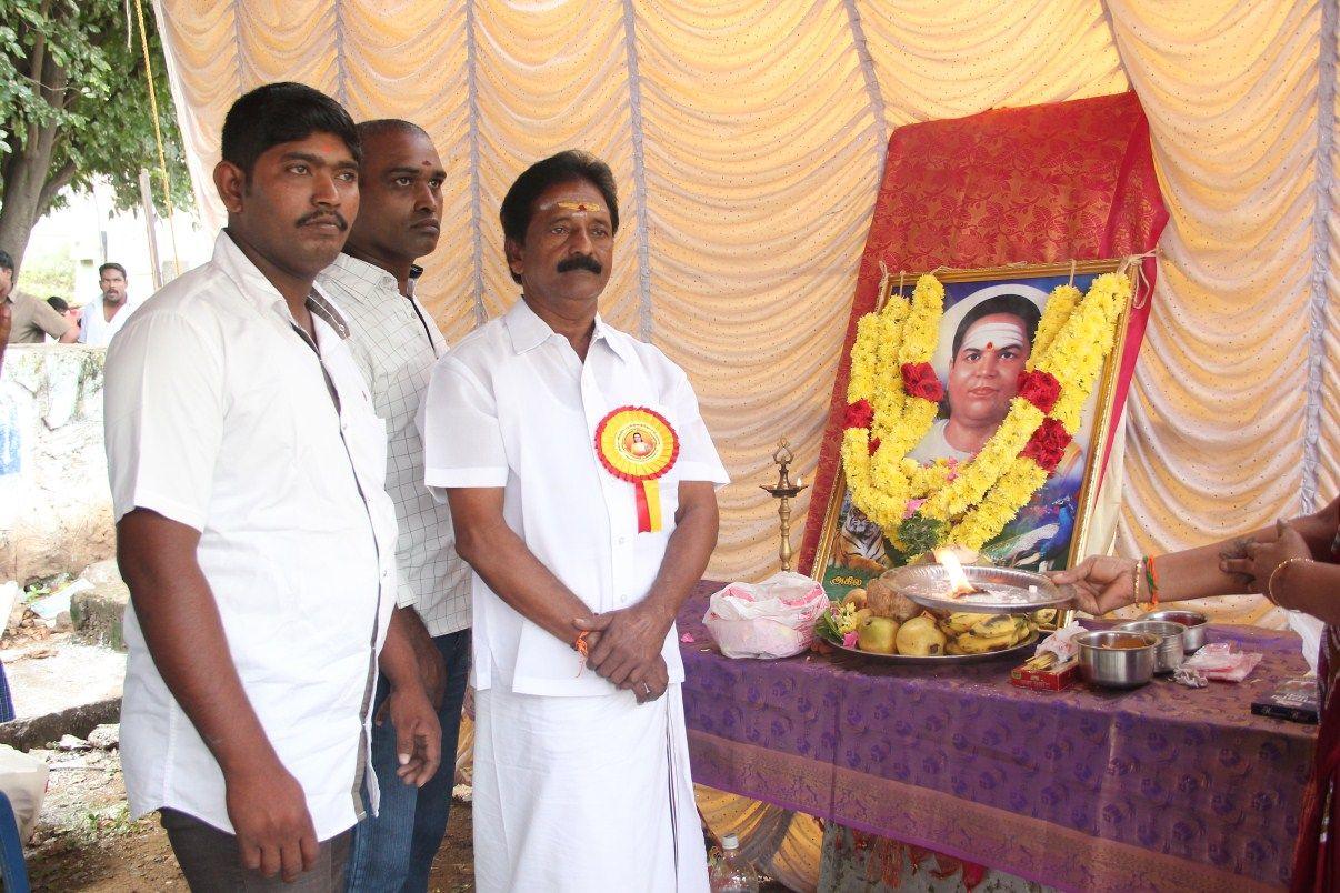 Ganeshwaran team celebrate Devar Jayanthi Stills