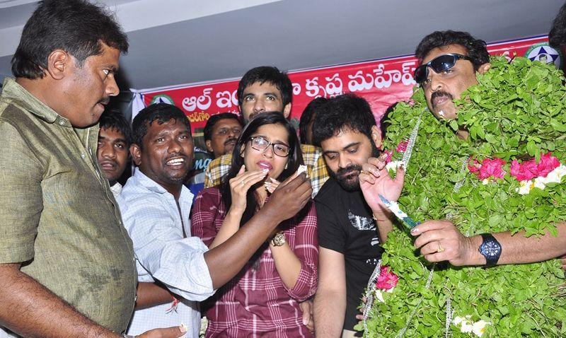 Guntur Talkies Team at Sapthagiri Theatre Photos