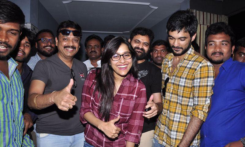 Guntur Talkies Team at Sapthagiri Theatre Photos