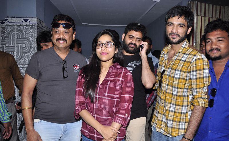 Guntur Talkies Team at Sapthagiri Theatre Photos