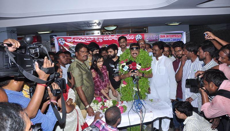 Guntur Talkies Team at Sapthagiri Theatre Photos