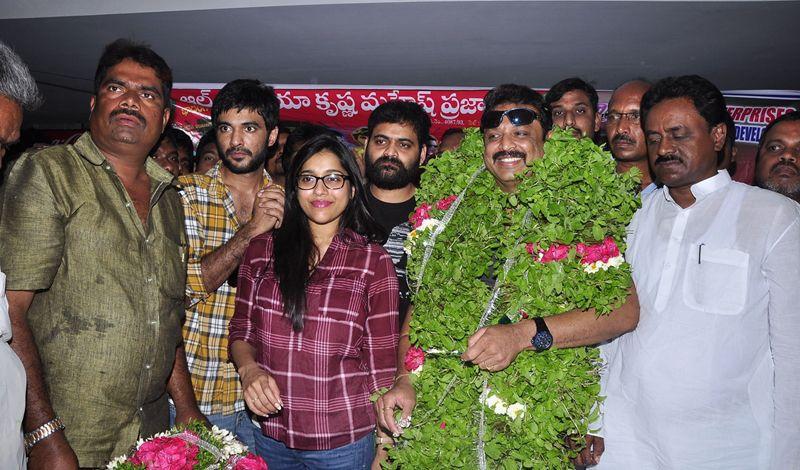 Guntur Talkies Team at Sapthagiri Theatre Photos