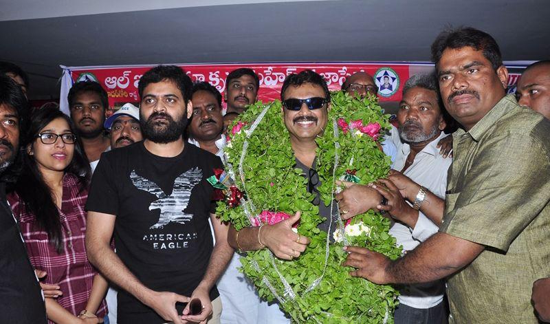 Guntur Talkies Team at Sapthagiri Theatre Photos