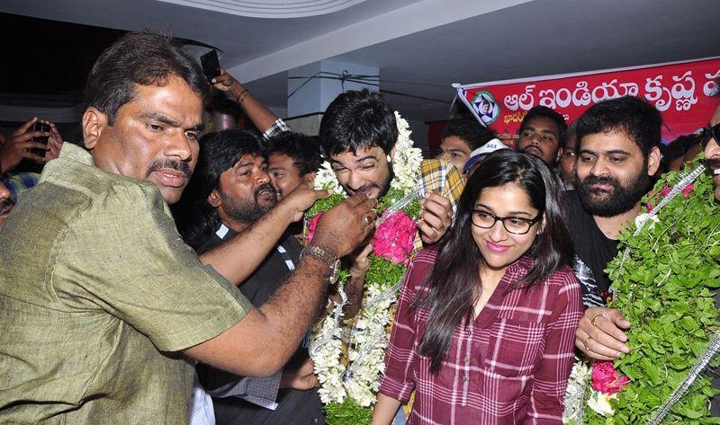 Guntur Talkies Team at Sapthagiri Theatre Photos