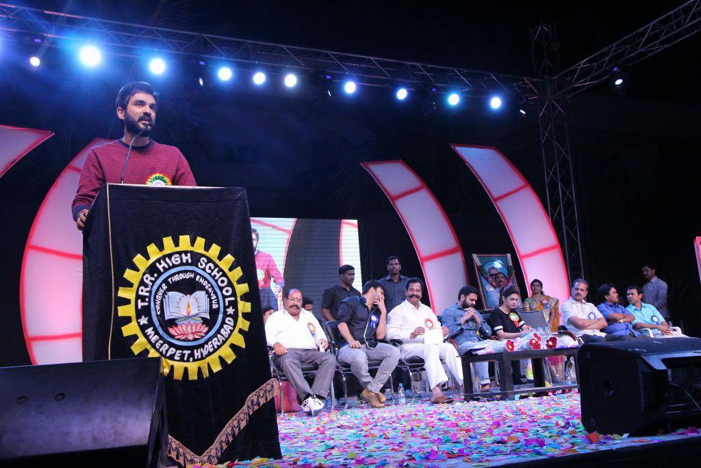 Guntur Talkies Team at TRR High School Anniversary Celebrations