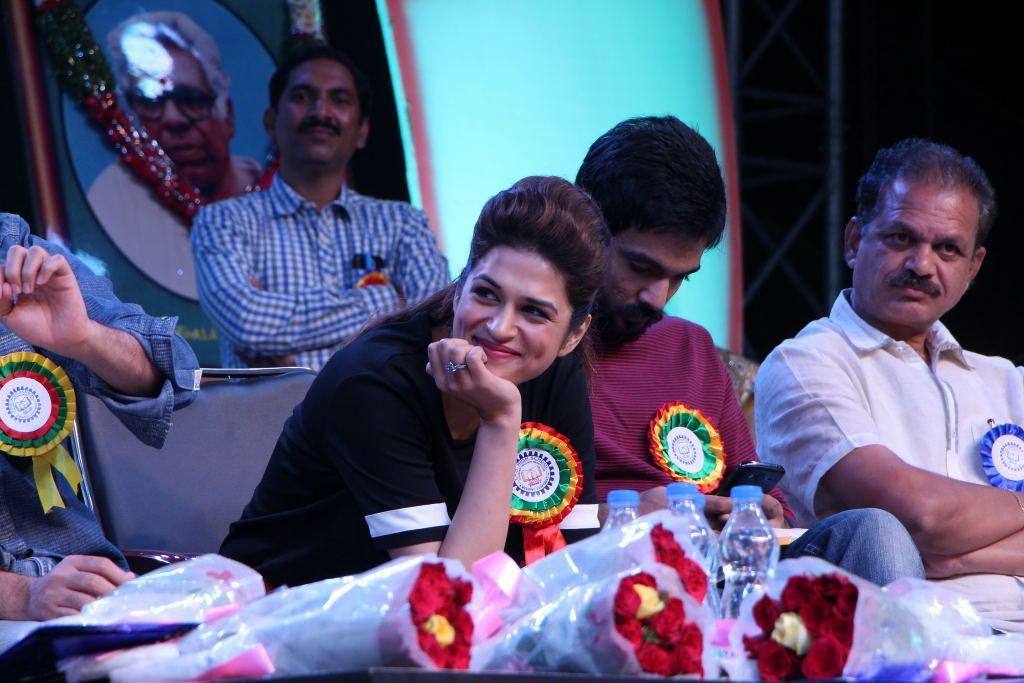 Guntur Talkies Team at TRR High School Anniversary Celebrations