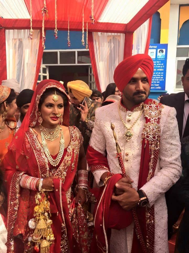 Harbhajan Singh & Geeta Basra Marriage Photos