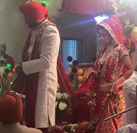 Harbhajan Singh & Geeta Basra Marriage Photos