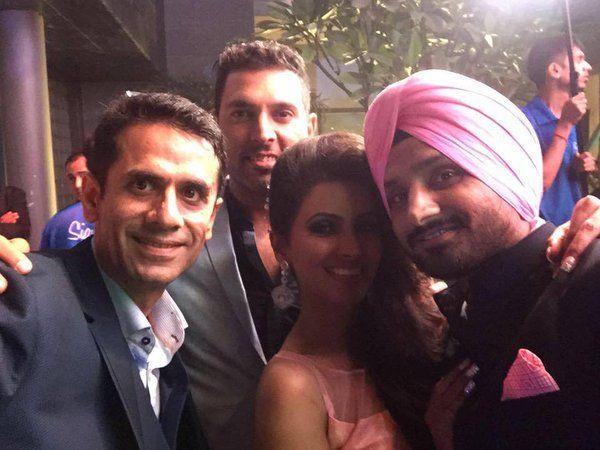 Harbhajan Singh & Geeta Basra's Wedding Reception Photos