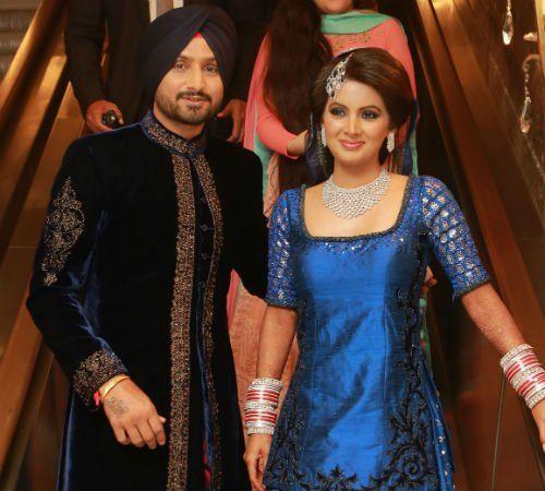 Harbhajan Singh & Geeta Basra's Wedding Reception Photos