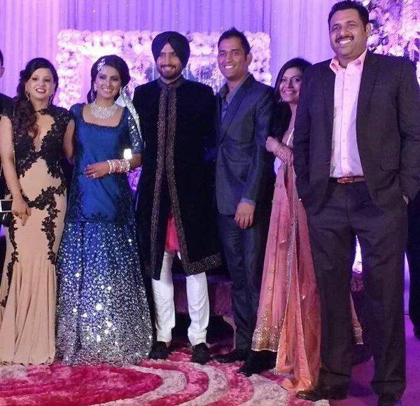 Harbhajan Singh & Geeta Basra's Wedding Reception Photos