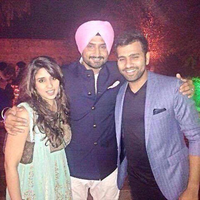 Harbhajan Singh & Geeta Basra's Wedding Reception Photos