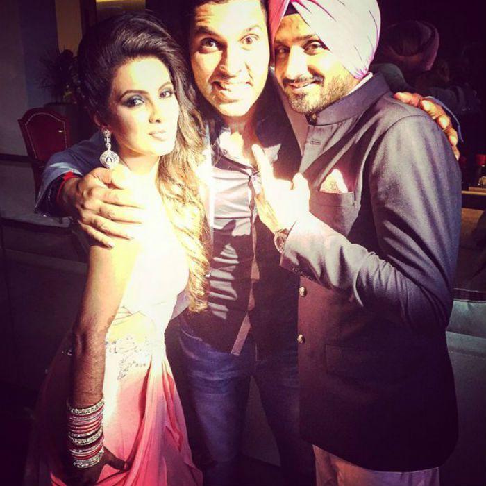 Harbhajan Singh & Geeta Basra's Wedding Reception Photos