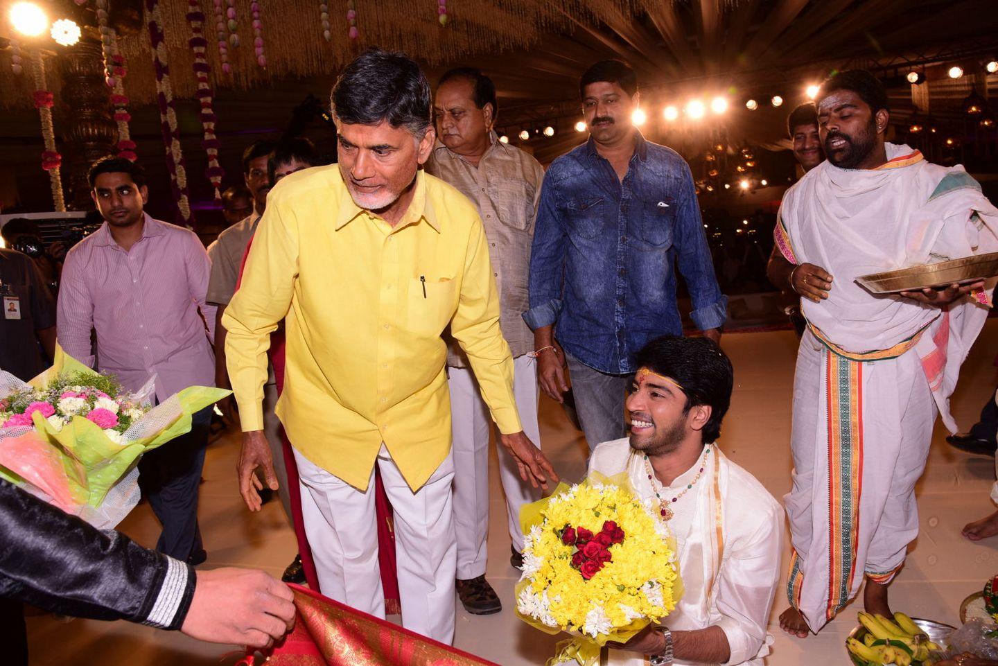 Hero Allari Naresh and Virupa Wedding Photos