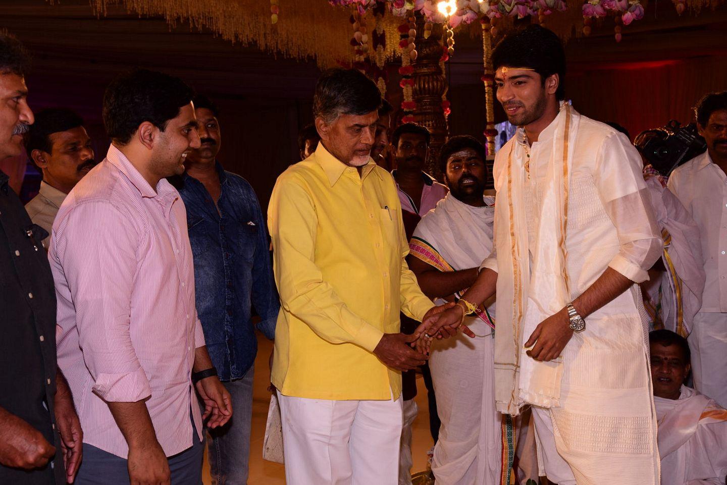 Hero Allari Naresh and Virupa Wedding Photos