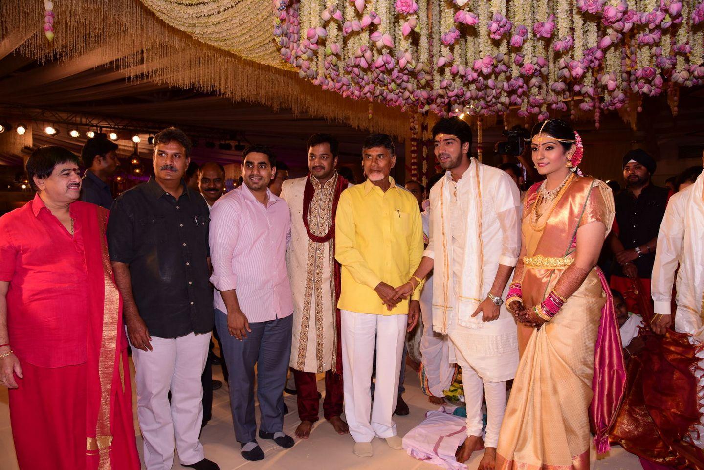 Hero Allari Naresh and Virupa Wedding Photos