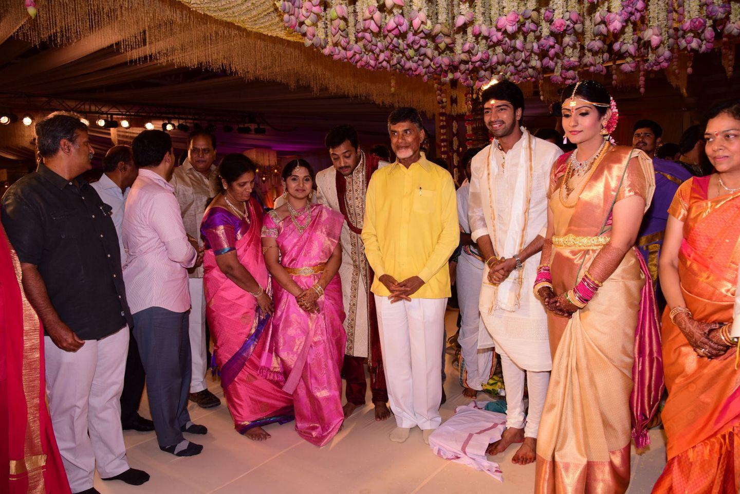 Hero Allari Naresh and Virupa Wedding Photos