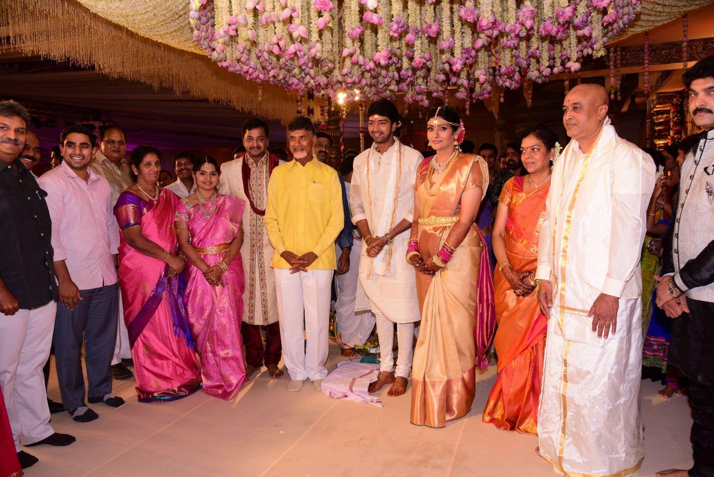 Hero Allari Naresh and Virupa Wedding Photos