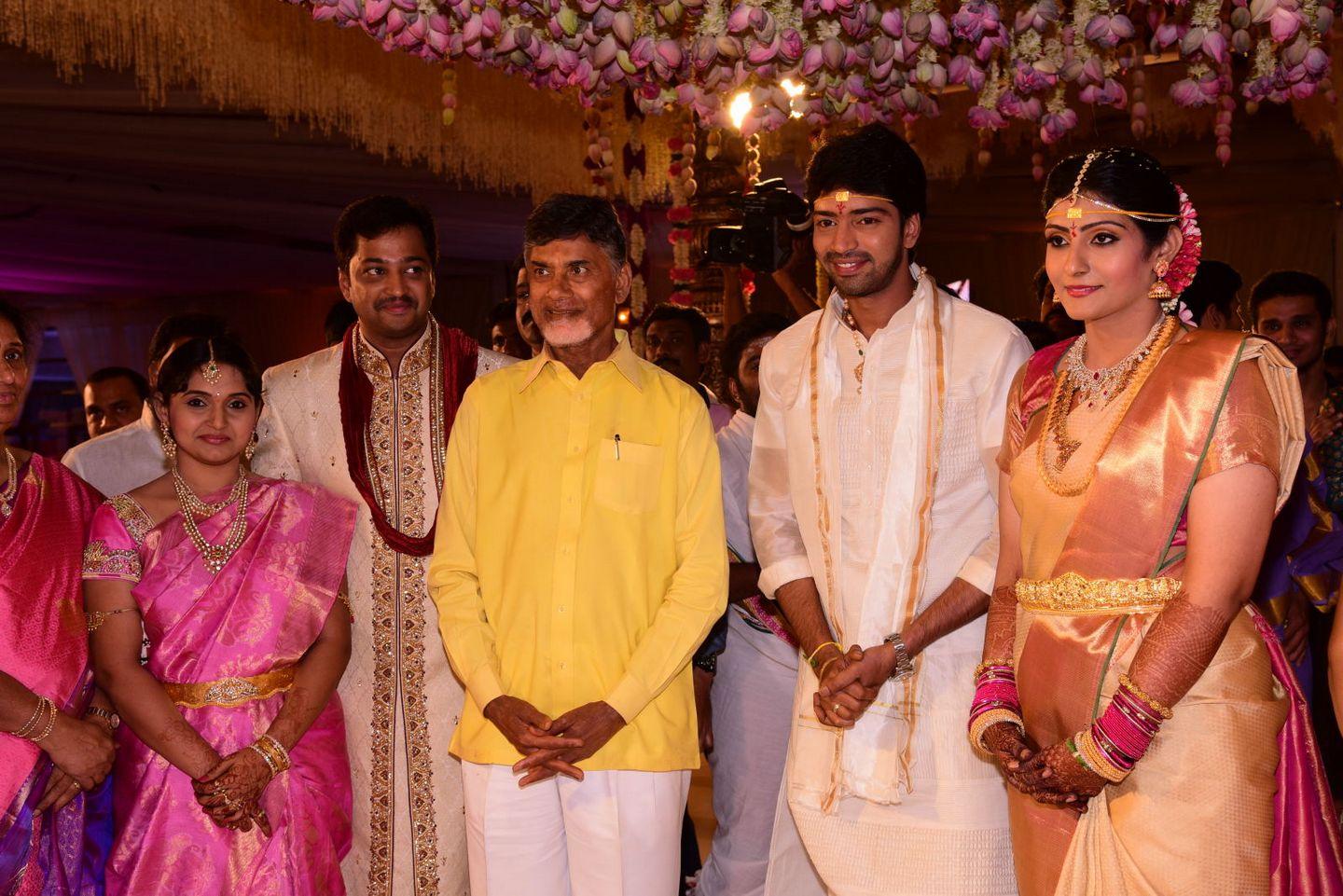 Hero Allari Naresh and Virupa Wedding Photos