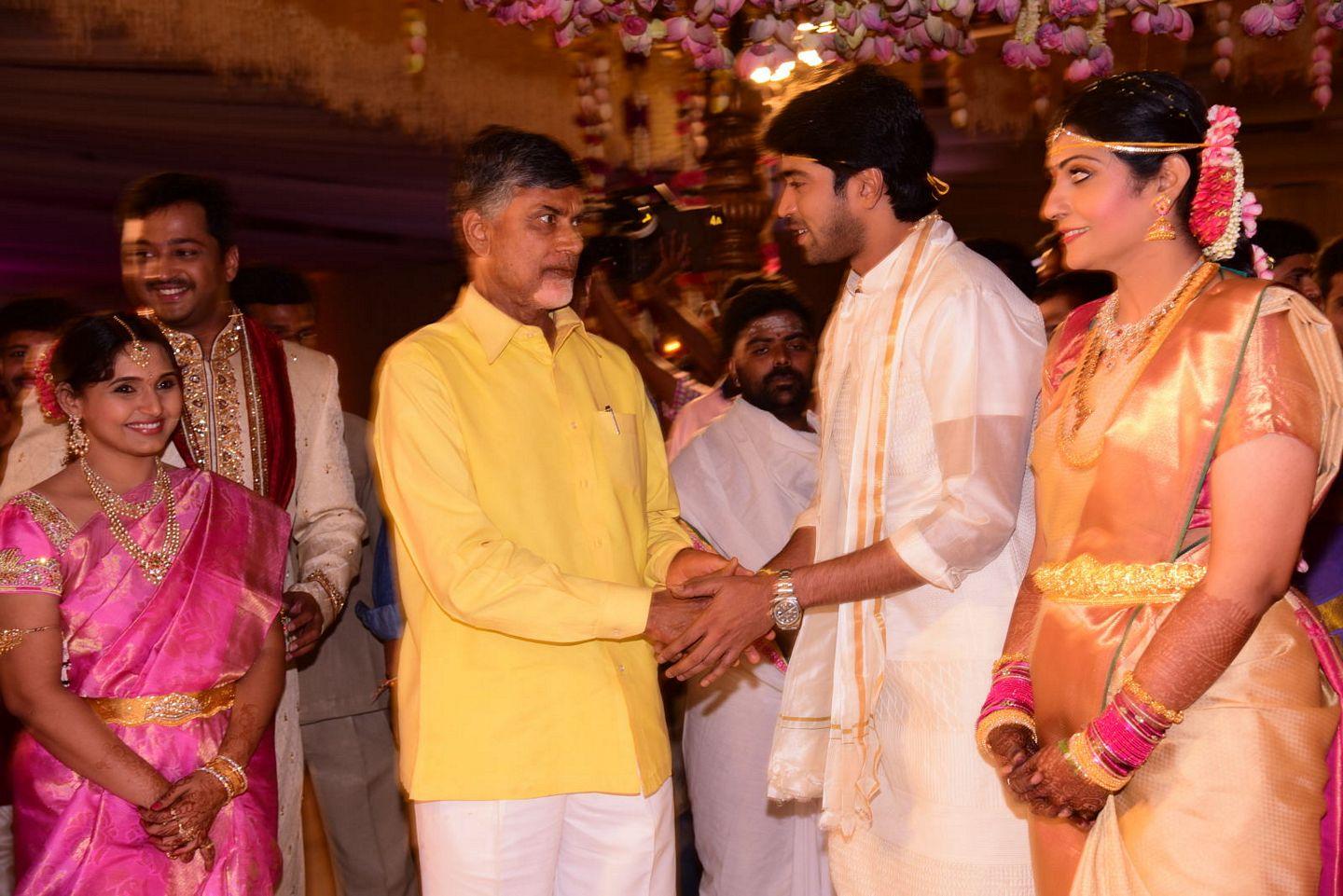 Hero Allari Naresh and Virupa Wedding Photos