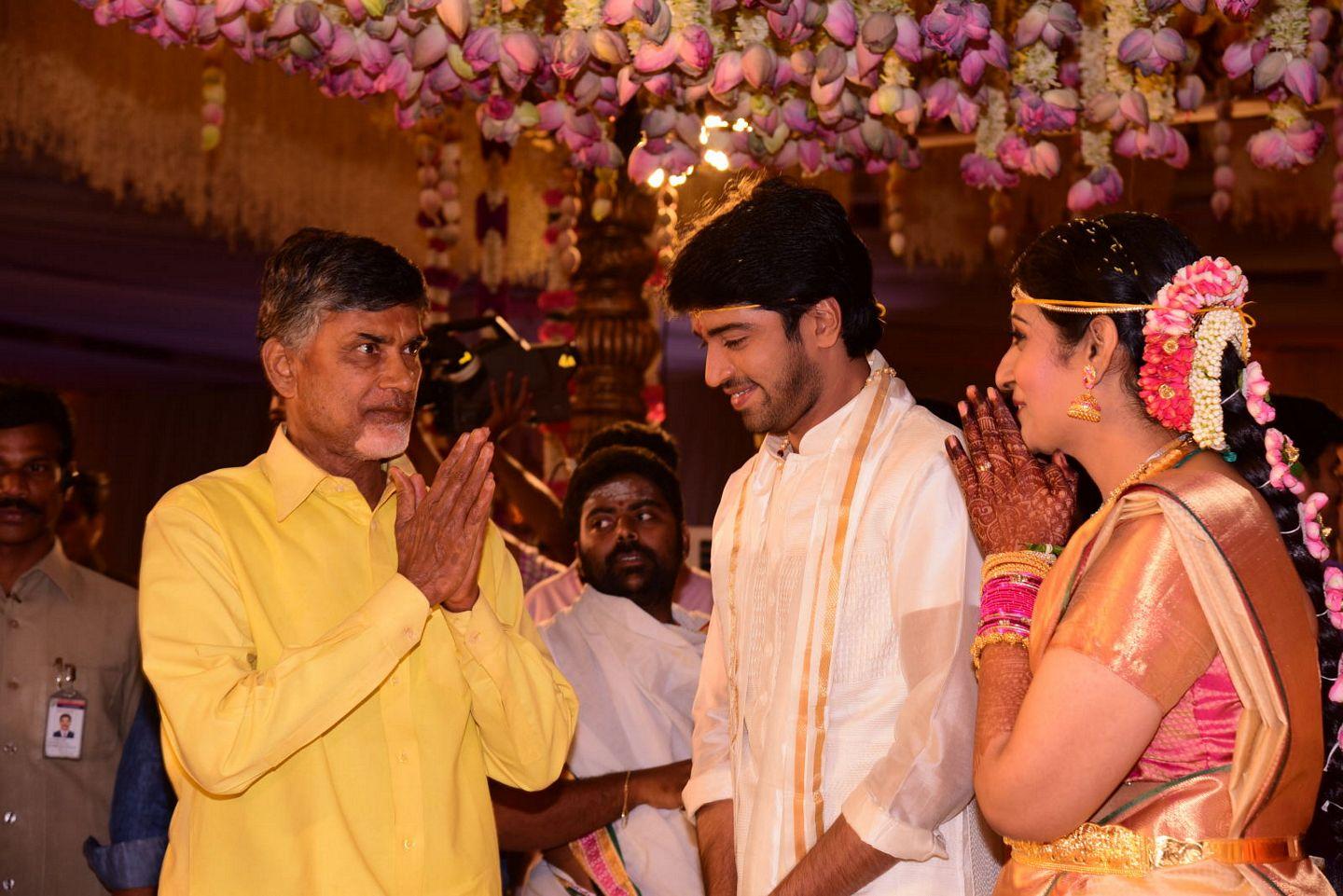 Hero Allari Naresh and Virupa Wedding Photos