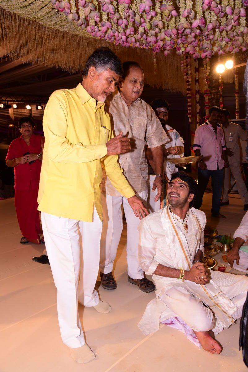 Hero Allari Naresh and Virupa Wedding Photos