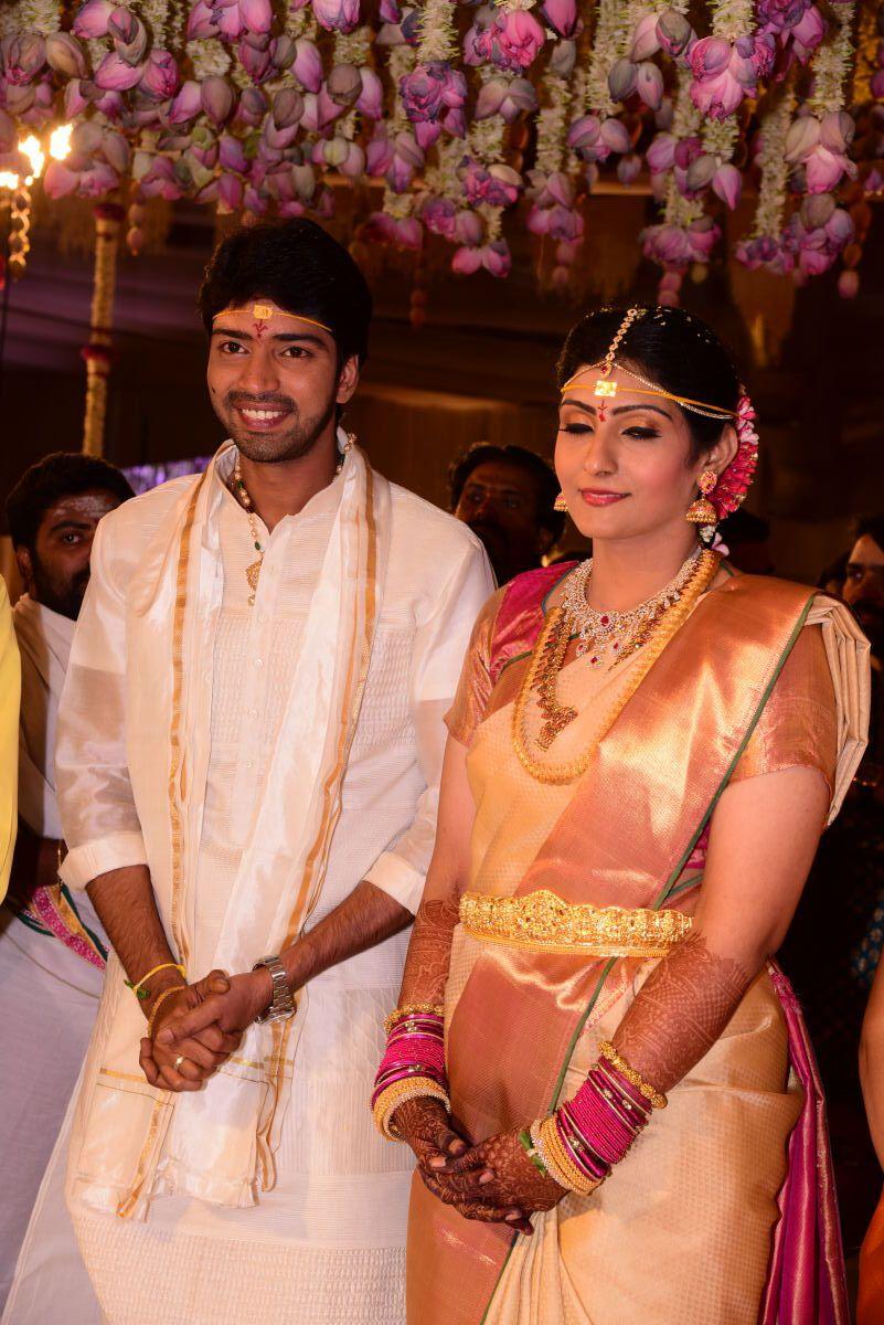 Hero Allari Naresh and Virupa Wedding Photos