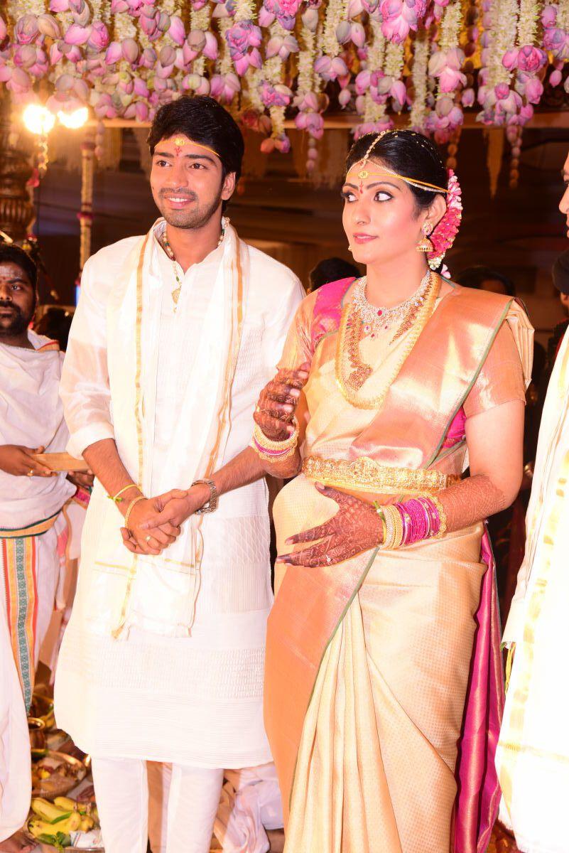 Hero Allari Naresh and Virupa Wedding Photos