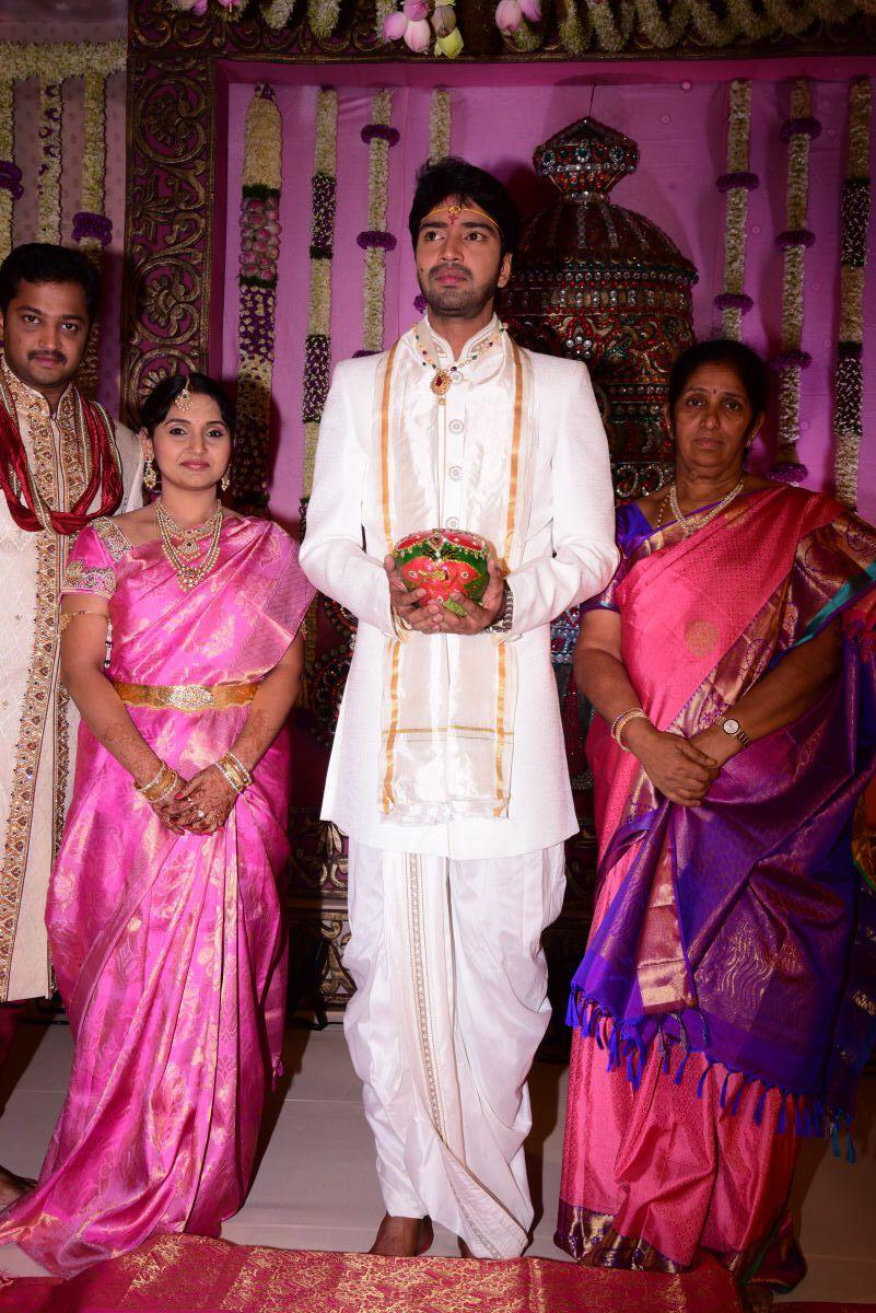 Hero Allari Naresh and Virupa Wedding Photos