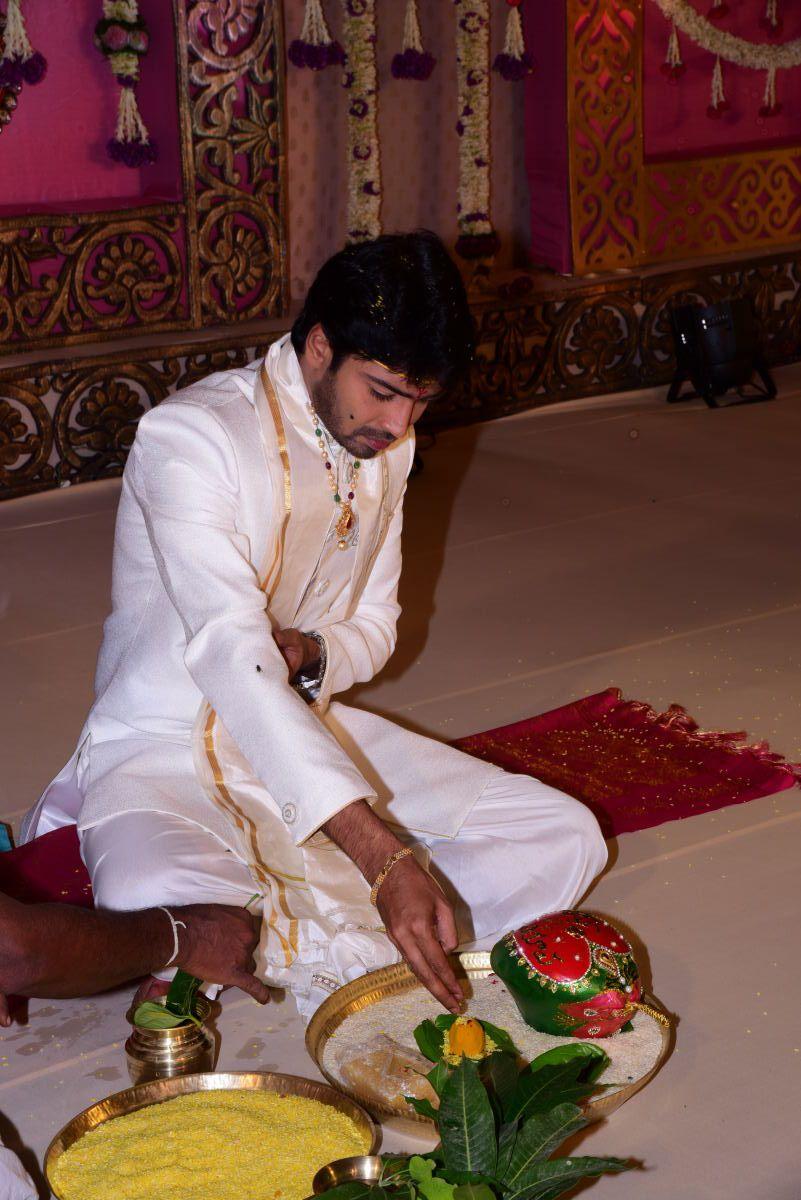 Hero Allari Naresh and Virupa Wedding Photos