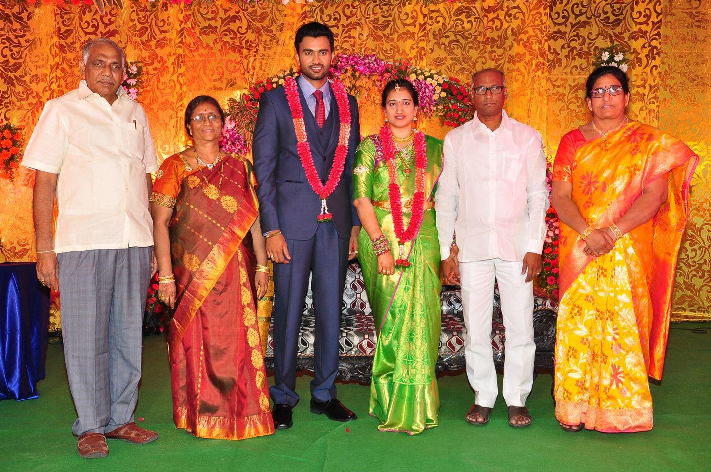 Hero Shiva Wedding Reception Photos