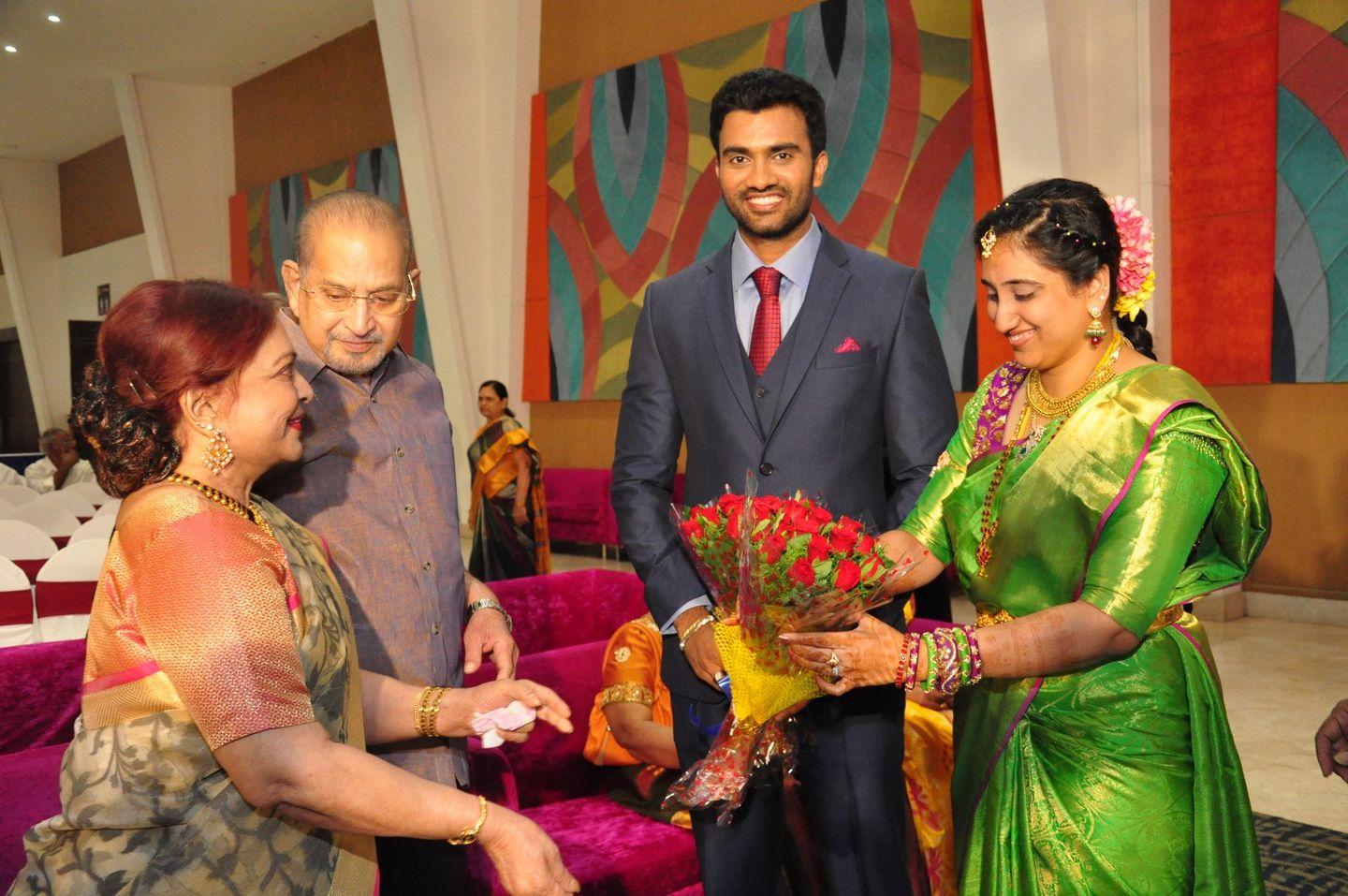 Hero Shiva Wedding Reception Photos