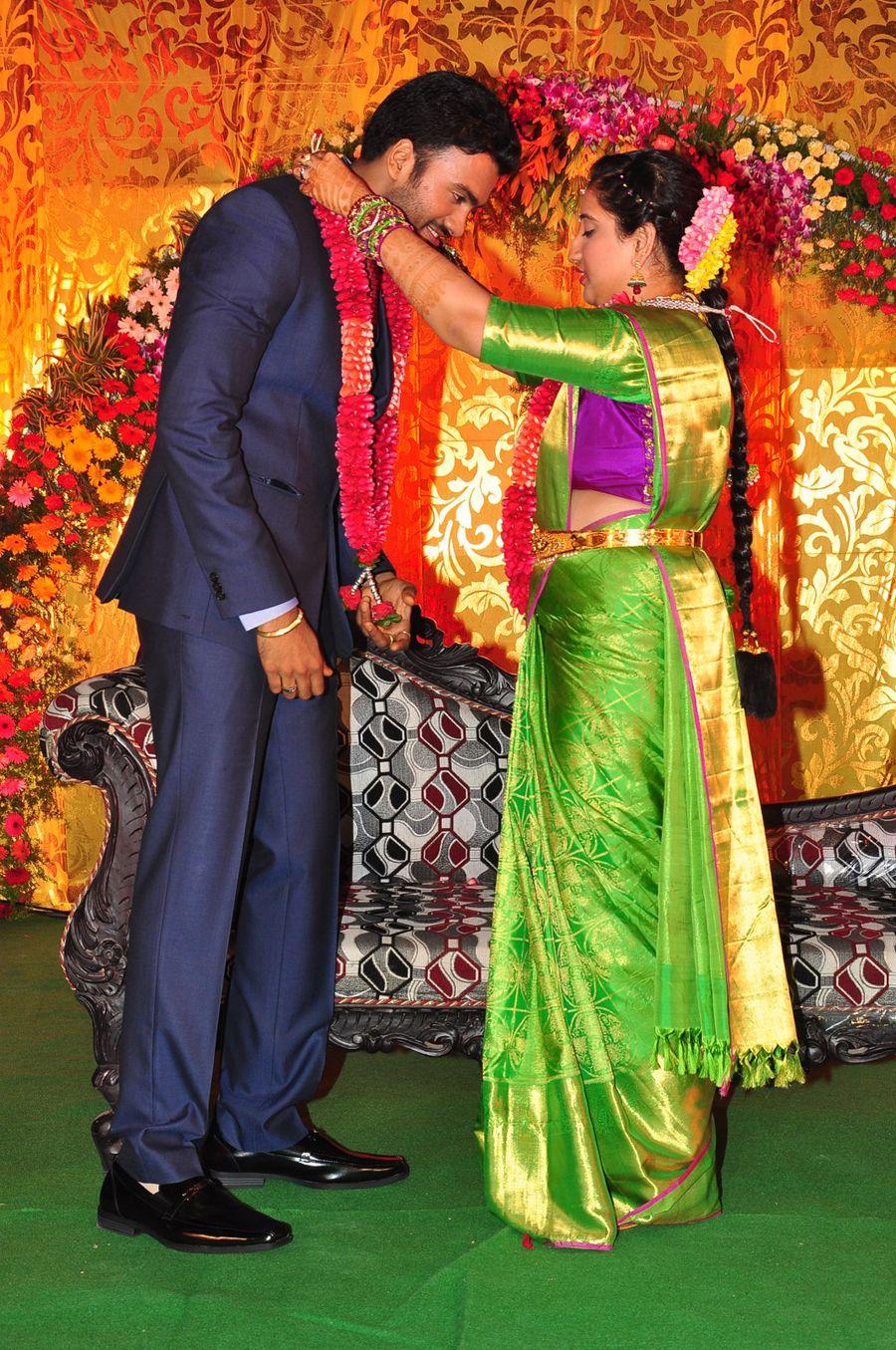 Hero Shiva Wedding Reception Photos