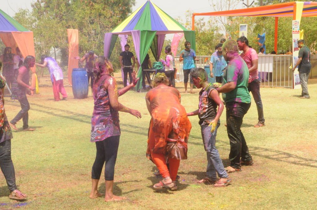 Hyderabad Biggest Holi Celebrations Photos
