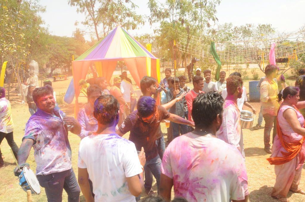 Hyderabad Biggest Holi Celebrations Photos