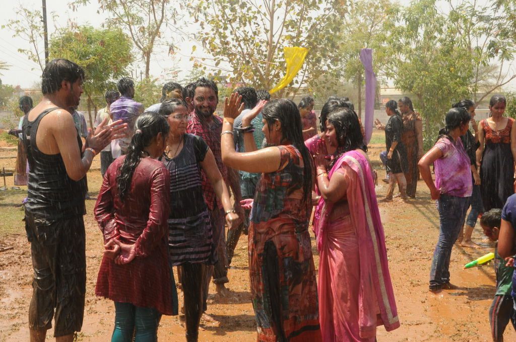 Hyderabad Biggest Holi Celebrations Photos