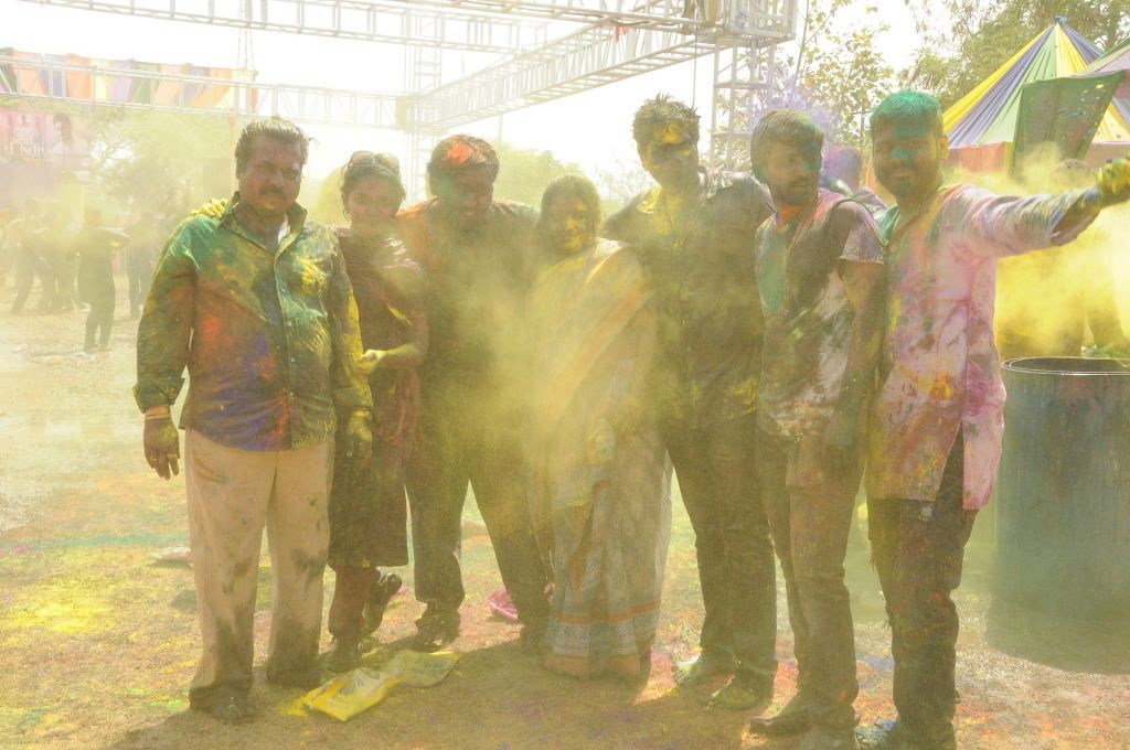 Hyderabad Biggest Holi Celebrations Photos
